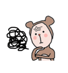 うさぎとサル（個別スタンプ：13）