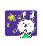 うさぎとサル（個別スタンプ：15）