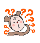 うさぎとサル（個別スタンプ：21）