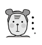 うさぎとサル（個別スタンプ：34）