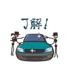 くるまをみがくひと（90’s日本車3）（個別スタンプ：7）