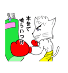 格闘技 猫ファイターα「俺流」（個別スタンプ：7）