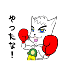 格闘技 猫ファイターα「俺流」（個別スタンプ：18）