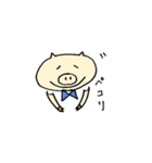 ブタさんウエディング2（個別スタンプ：5）