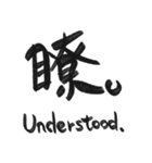 教科書に学べない台湾流行語(手書きver)（個別スタンプ：24）