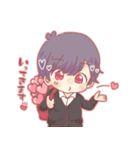 ♥なかよしかっぷる♥（個別スタンプ：1）
