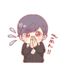 ♥なかよしかっぷる♥（個別スタンプ：3）