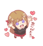 ♥なかよしかっぷる♥（個別スタンプ：4）