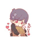 ♥なかよしかっぷる♥（個別スタンプ：5）