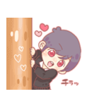 ♥なかよしかっぷる♥（個別スタンプ：11）