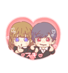 ♥なかよしかっぷる♥（個別スタンプ：13）