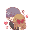 ♥なかよしかっぷる♥（個別スタンプ：15）