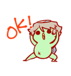 かっぱとゆかいな仲間たち（個別スタンプ：1）