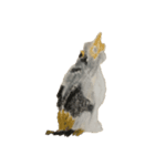 cats in crayon4（個別スタンプ：4）