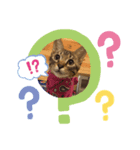 キジトラ猫のおいさんスタンプ（個別スタンプ：7）