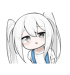 かわいい少女の日常.（個別スタンプ：1）