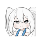 かわいい少女の日常.（個別スタンプ：3）