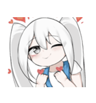 かわいい少女の日常.（個別スタンプ：4）