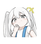 かわいい少女の日常.（個別スタンプ：5）