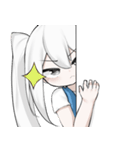 かわいい少女の日常.（個別スタンプ：8）