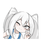 かわいい少女の日常.（個別スタンプ：13）