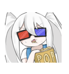 かわいい少女の日常.（個別スタンプ：21）