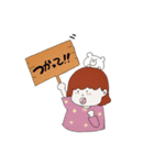 タタンちゃんとポムくんの日常スタンプ（個別スタンプ：16）