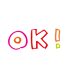 筆文字で遊ボッ vol. 1 (筆ペンPOP字)（個別スタンプ：9）
