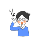 仕事好き女子（個別スタンプ：3）