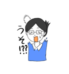仕事好き女子（個別スタンプ：6）
