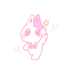 ゆめうさ＆ヘラうさ withおうまさん（個別スタンプ：28）