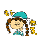 colorfuler girl.（個別スタンプ：4）