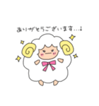 ひつじのひーちゃん日常敬語スタンプ（個別スタンプ：5）