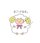 ひつじのひーちゃん日常敬語スタンプ（個別スタンプ：22）