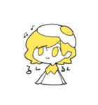 目玉焼きの女の子（個別スタンプ：4）