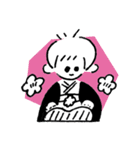 冬の男の子スタンプ（個別スタンプ：1）