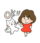 ふみよちゃんスタンプ第2弾（個別スタンプ：2）