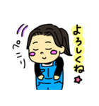 元気な姉妹スタンプ（個別スタンプ：6）