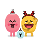 バブルラブ + Christmas（個別スタンプ：15）