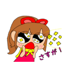 ポニテちゃんボリューム2（個別スタンプ：9）