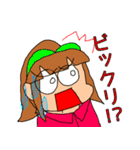 ポニテちゃんボリューム2（個別スタンプ：16）