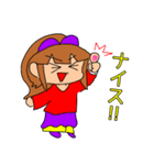 ポニテちゃんボリューム2（個別スタンプ：40）