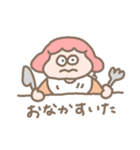 よく食べる女の子たち（個別スタンプ：12）