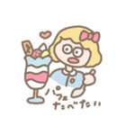 よく食べる女の子たち（個別スタンプ：13）