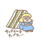 よく食べる女の子たち（個別スタンプ：16）