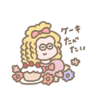 よく食べる女の子たち（個別スタンプ：28）