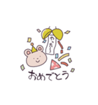 くまのナップ（個別スタンプ：3）