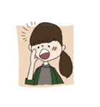 あたしとネコ（個別スタンプ：12）