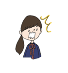 あたしとネコ（個別スタンプ：15）