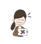 あたしとネコ（個別スタンプ：23）